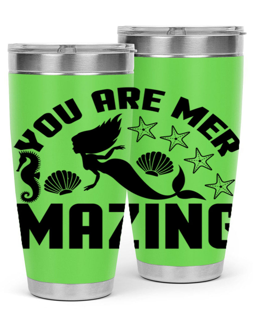 You are mer mazing 685#- mermaid- Tumbler