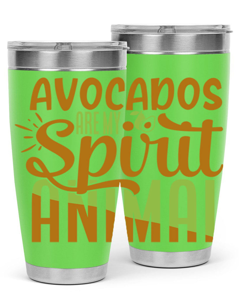 avocados are my spirit animal 9#- avocado- Tumbler