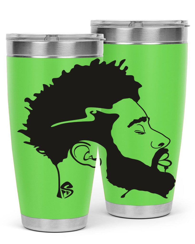 beardman 59#- black men - boys- tumbler