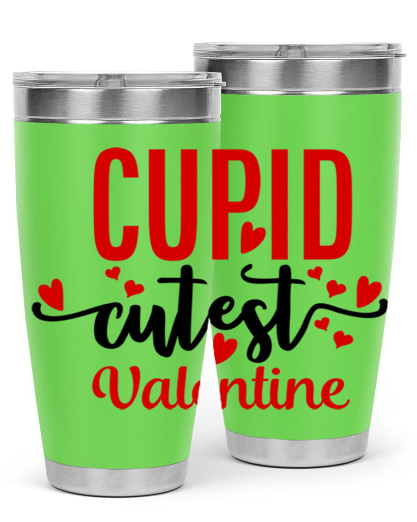 cupid cutest valentine 80#- valentines day- Tumbler