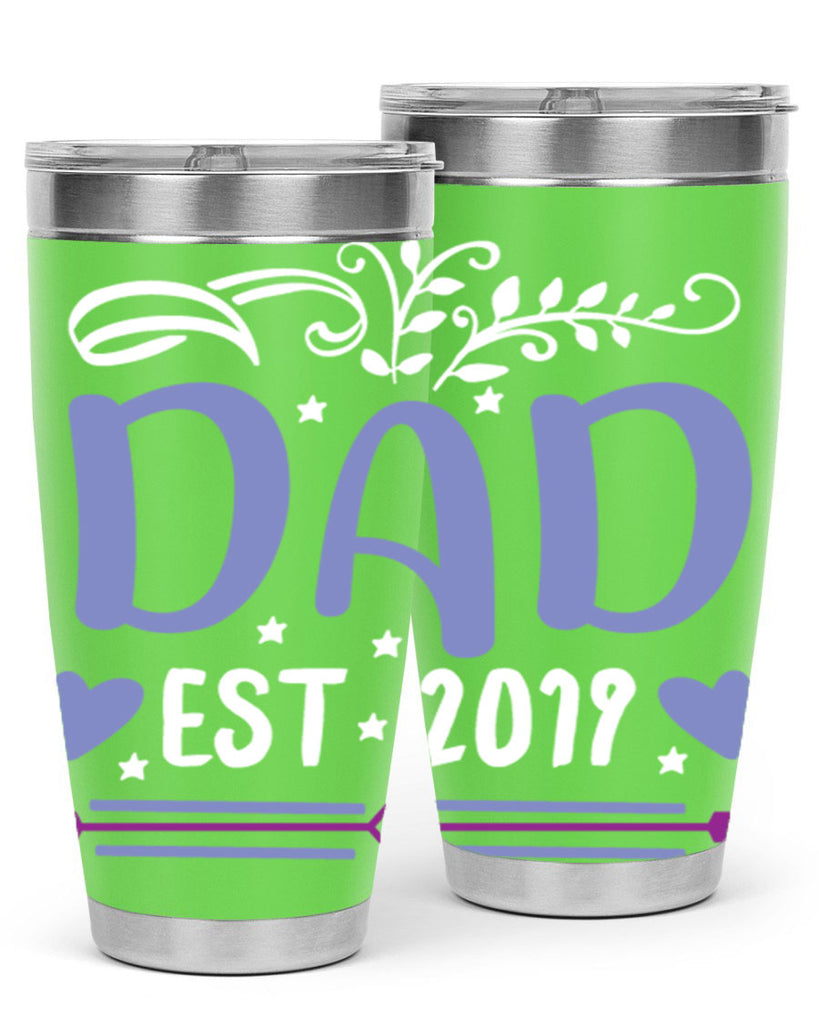 dad est 100#- fathers day- Tumbler