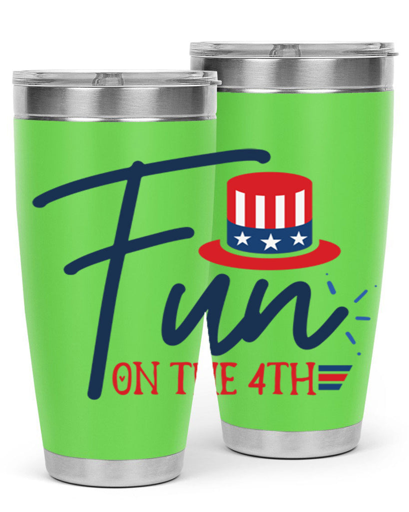 fun on the th Style 18#- Fourt Of July- Tumbler