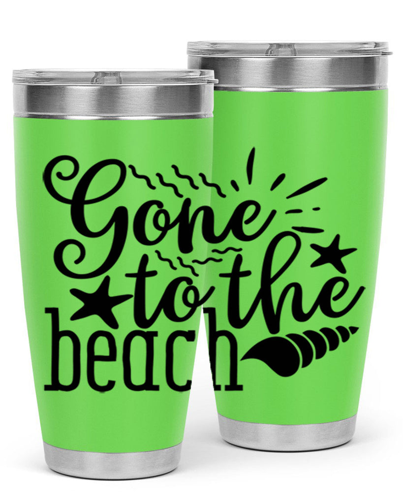 gone to the beach Style 100#- summer- Tumbler