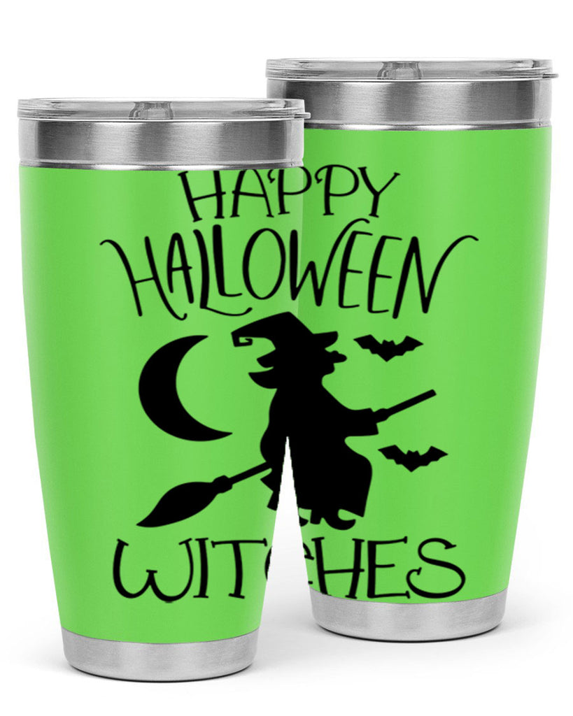 happy halloween witches 63#- halloween- Tumbler