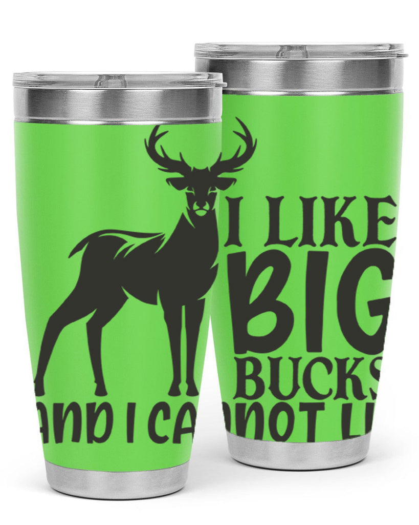 i like big bucks and i cannot lie 8#- hunting- Tumbler