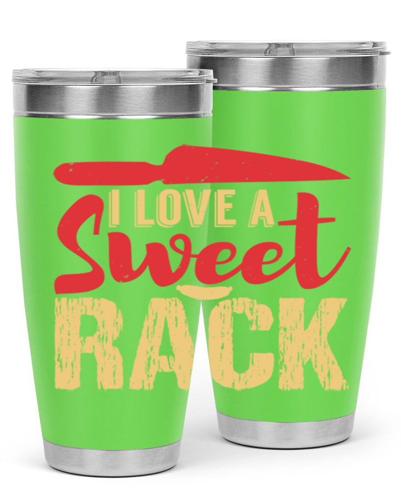 i love a sweet rack 40#- bbq- Tumbler