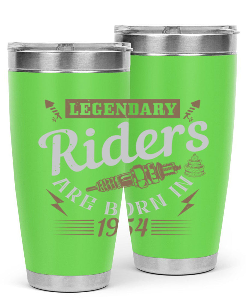 legendary riders are born in Style 60#- birthday- tumbler