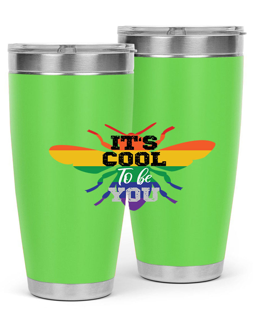 pride bee cool 70#- lgbt- Tumbler