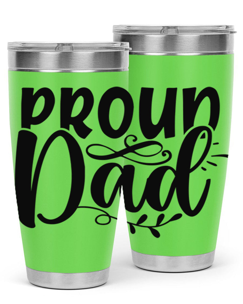 proud dad 71#- dad- Tumbler