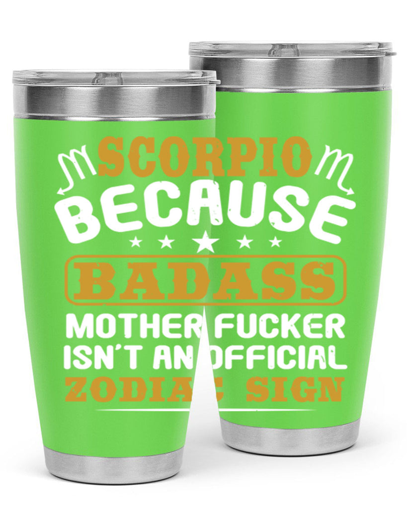 scorpio 432#- zodiac- Tumbler