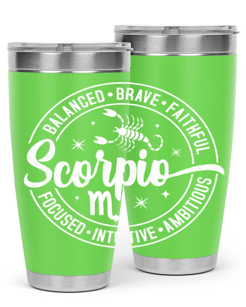 scorpio 439#- zodiac- Tumbler