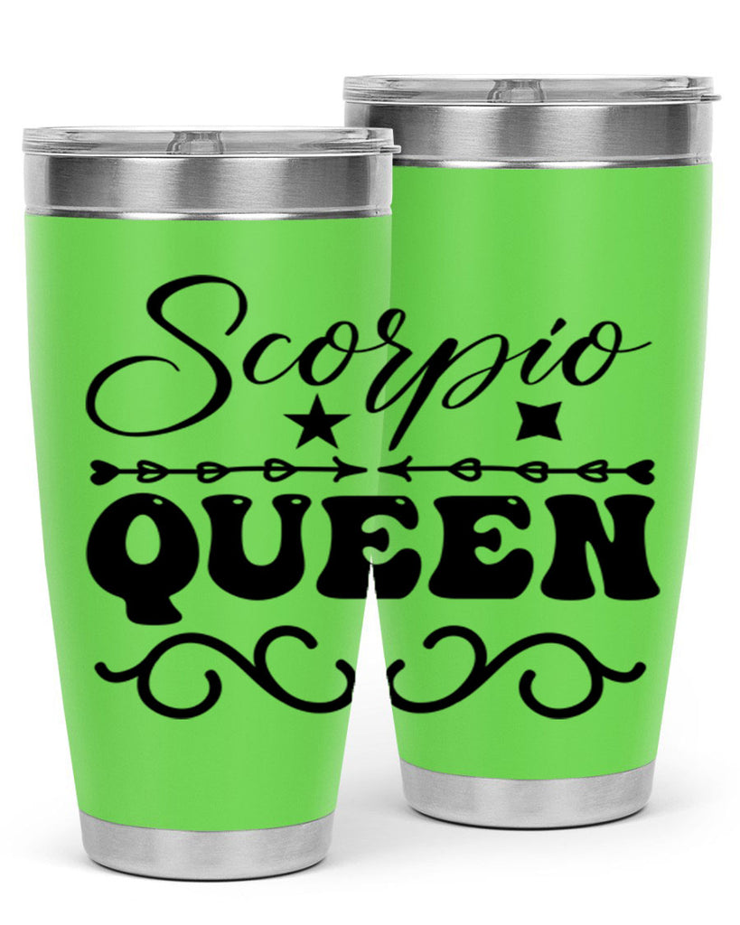 scorpio queen 447#- zodiac- Tumbler