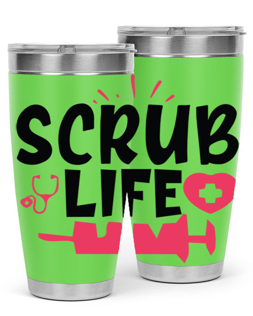 scrub life Style 352#- nurse- tumbler