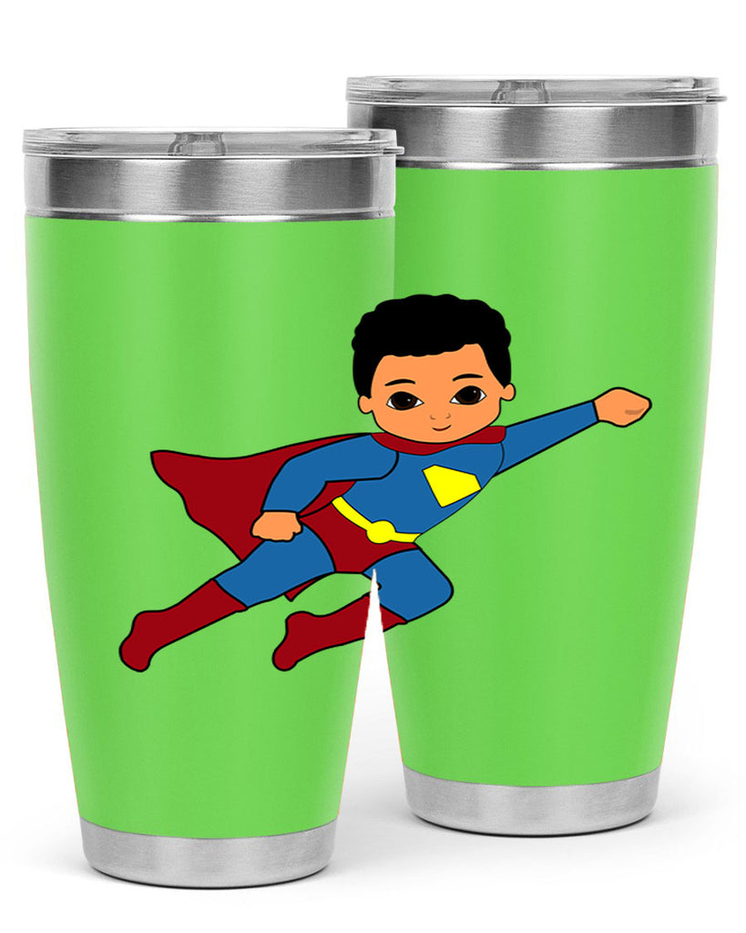 super kid 15#- black men - boys- tumbler