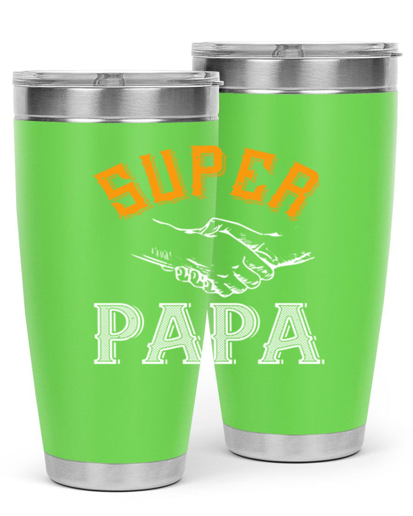 super papa 8#- grandpa - papa- Tumbler