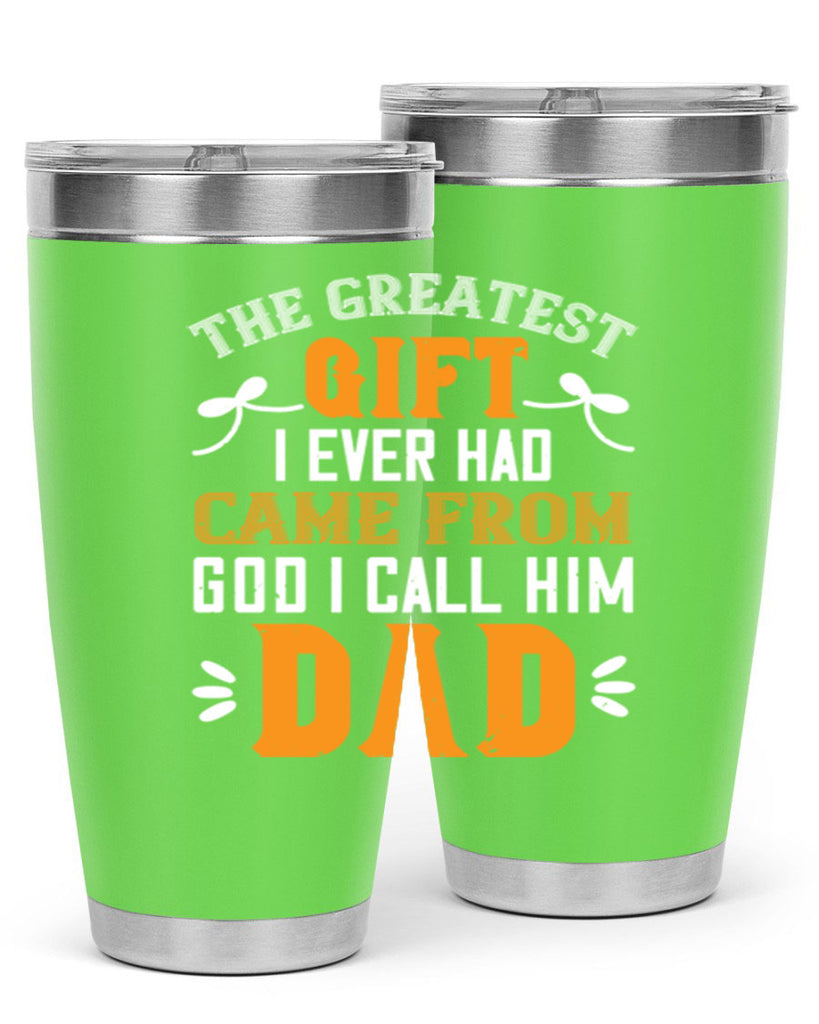 the gratest gift i ever had came from 6#- grandpa - papa- Tumbler