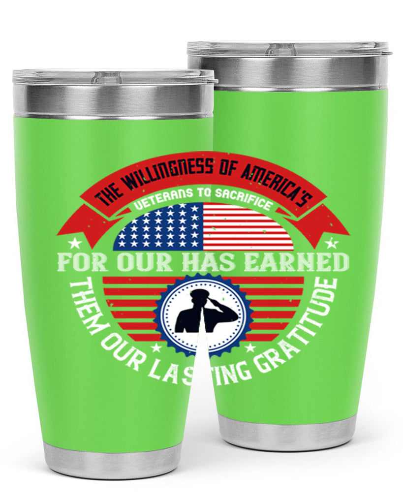 the willingness of americas 88#- Veterns Day- Tumbler