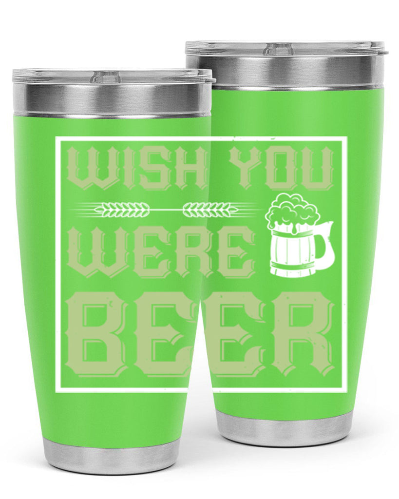wish you were beer 2#- beer- Tumbler