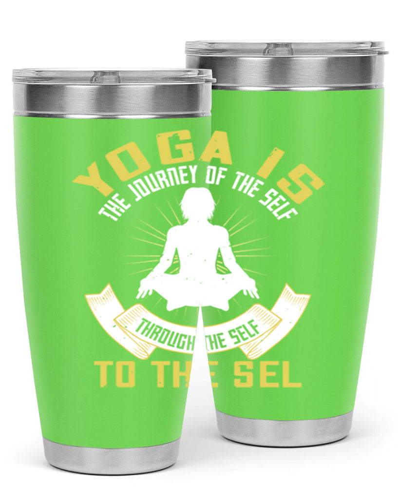 yoga is the journey of the self through the self to the sel 20#- yoga- Tumbler