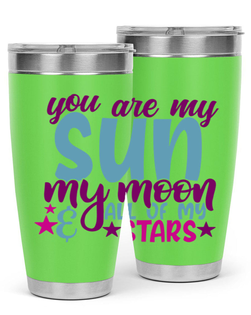 you are my sun my moon all of my stars 6#- family- Tumbler