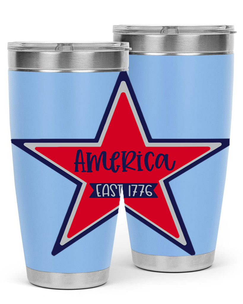 America East Style 144#- Fourt Of July- Tumbler