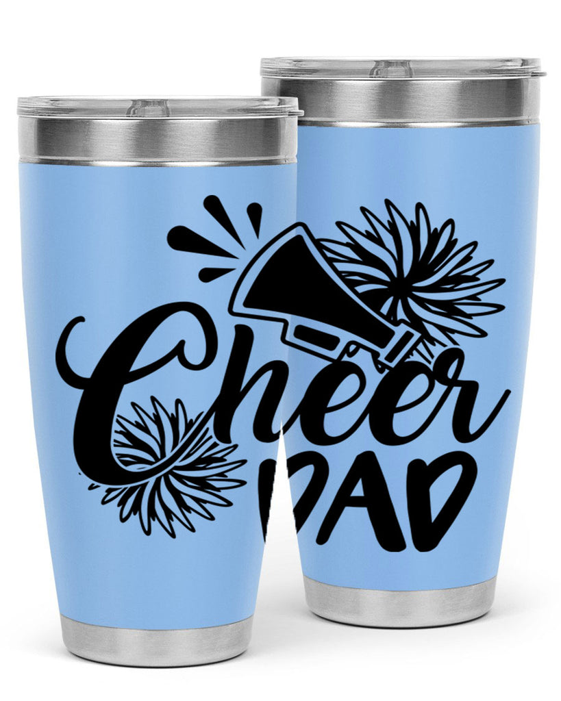 Cheer dad 1391#- cheer- Tumbler