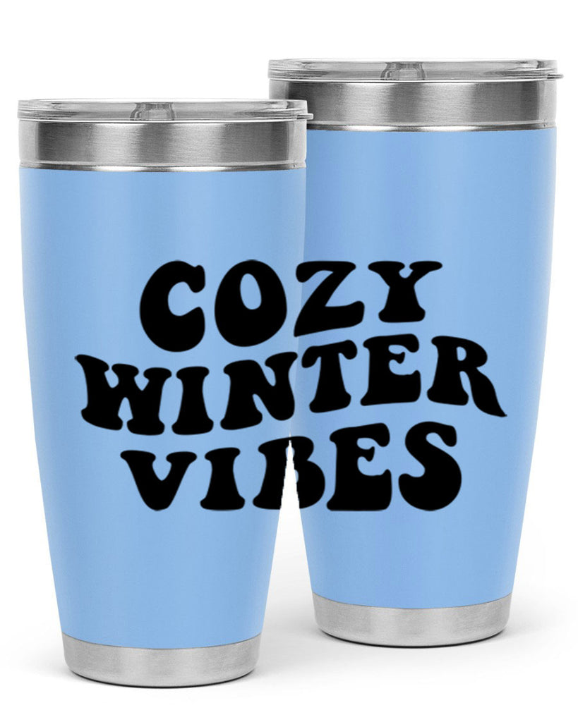 Cozy Winter Vibes 64#- winter- Tumbler