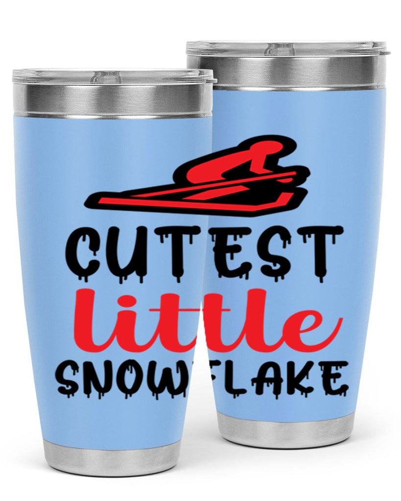 Cutest little snowflake 87#- winter- Tumbler