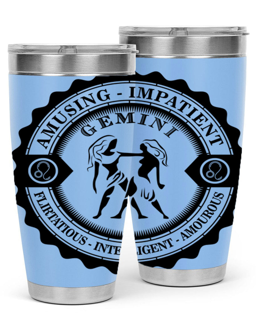 Gemini 11#- zodiac- Tumbler