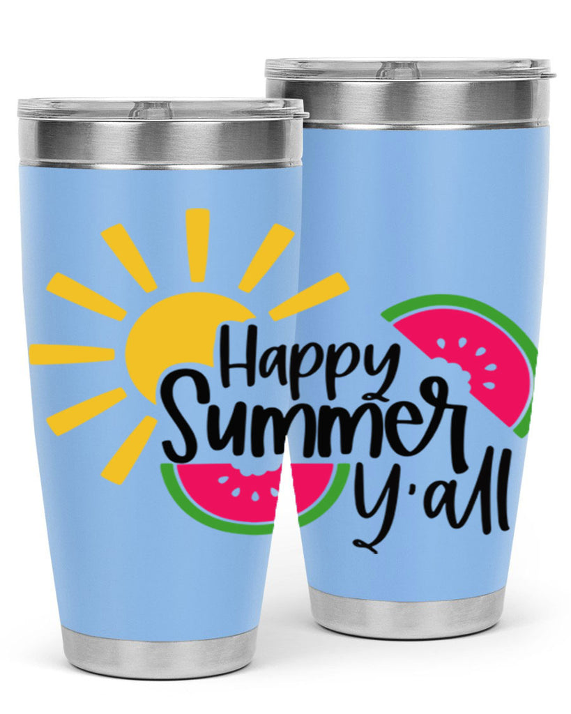 Happy Summer Yall Style 41#- summer- Tumbler