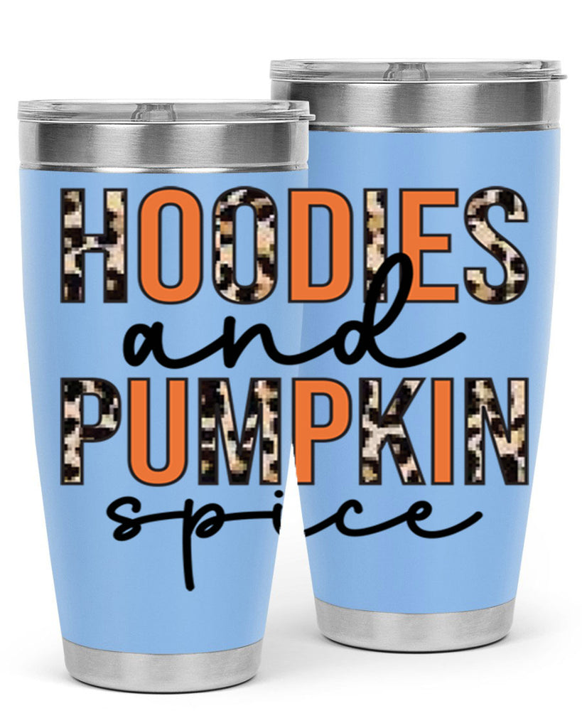 Hoodies and pumpkin spice 317#- fall- Tumbler