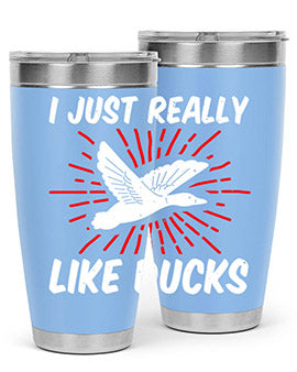 I just really like ducks Style 50#- duck- Tumbler