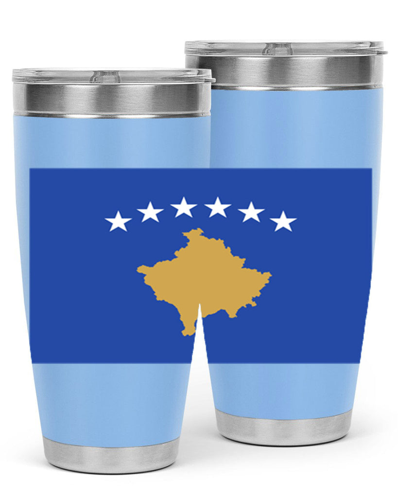Kosovo 108#- world flags- Tumbler