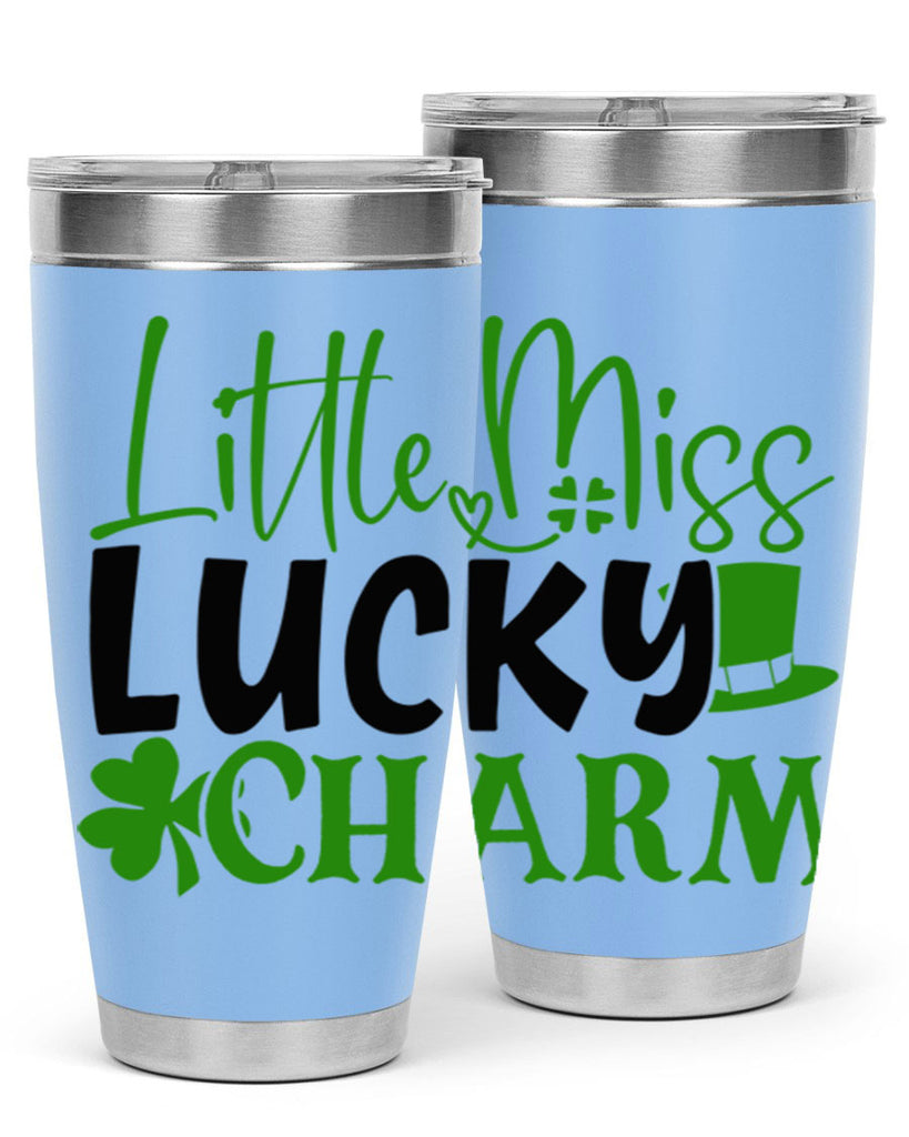 Little Miss Lucky Charm Style 154#- St Patricks Day- Tumbler