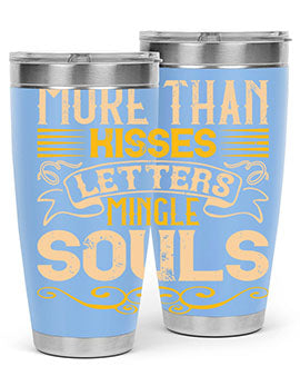 More than kisses letters mingle souls Style 29#- dog- Tumbler