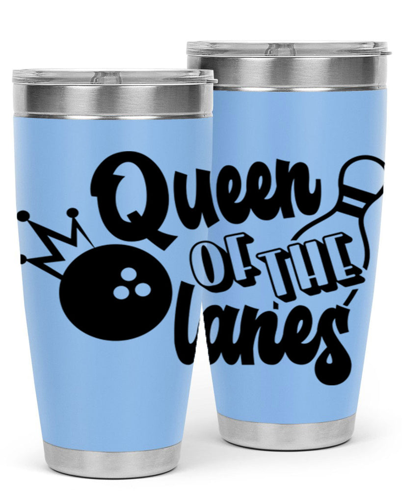 Queen of the lanes 559#- bowlig- Tumbler