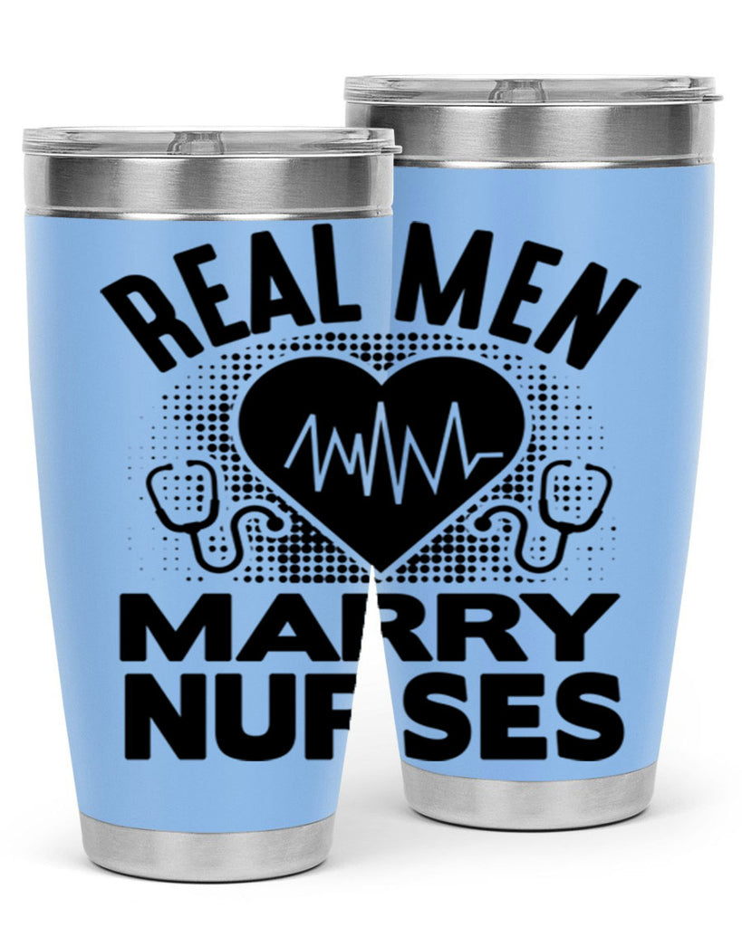 Real men Style 253#- nurse- tumbler