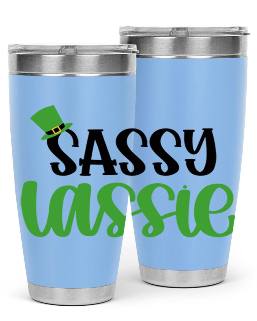 Sassy Iassie Style 34#- St Patricks Day- Tumbler