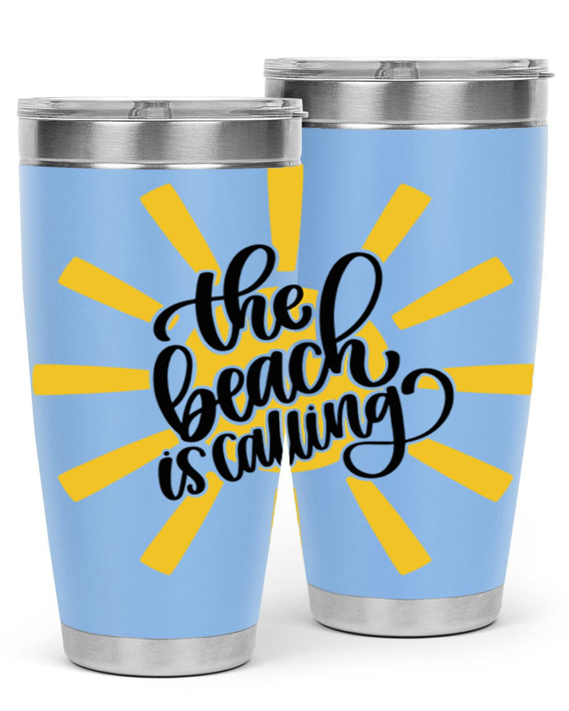 The Beachy Is Calling Style 10#- summer- Tumbler