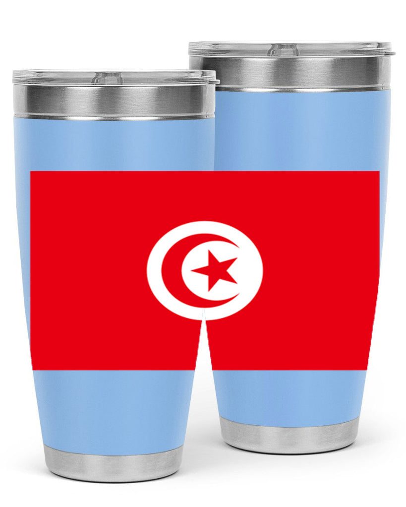 Tunisia 18#- world flags- Tumbler
