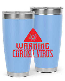Warning corona virus one Style 18#- corona virus- Tumbler