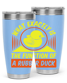 What exactly is the function of a rubber duck Style 10#- duck- Tumbler
