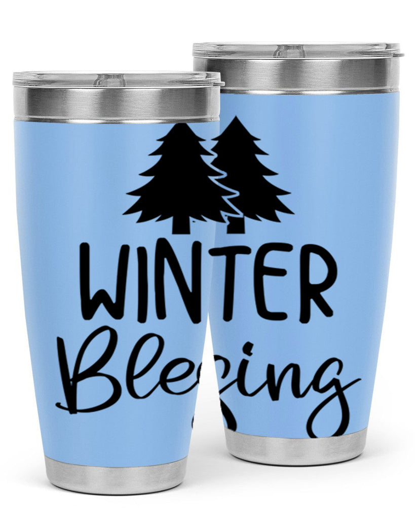 Winter Blesing483#- winter- Tumbler