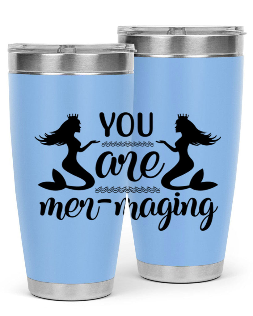 You are mermaging design 686#- mermaid- Tumbler