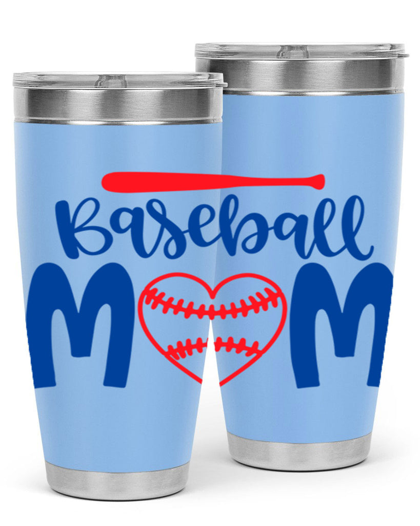 baseball mom 2077#- baseball- Tumbler