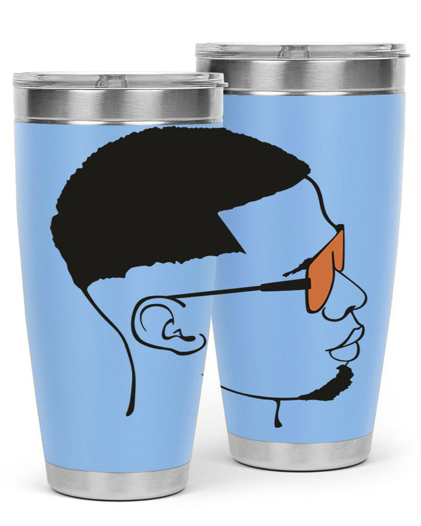 beardman 57#- black men - boys- tumbler