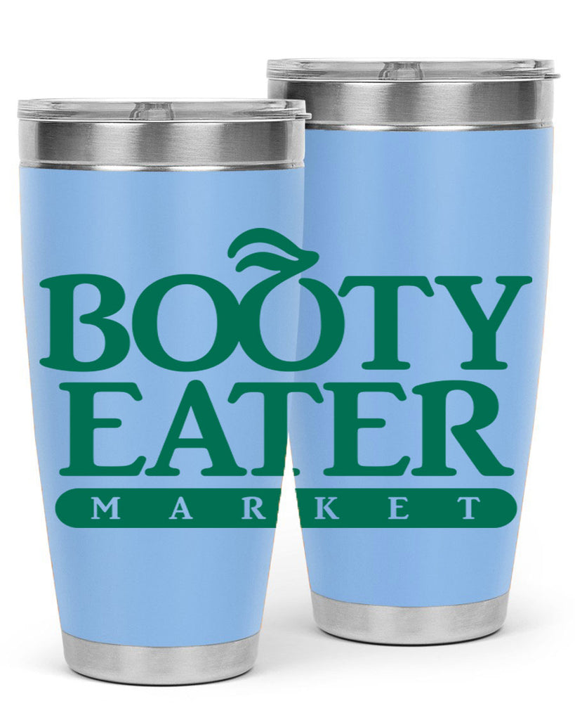bootyeater 192#- black words phrases- Cotton Tank