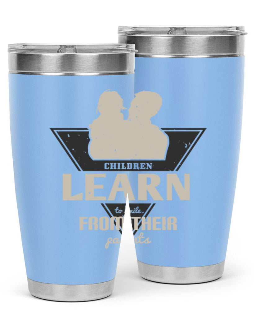 children learn to smile 250#- fathers day- Tumbler