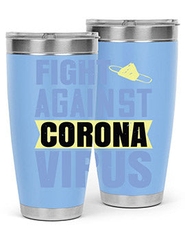 fight against corona virus Style 42#- corona virus- Tumbler