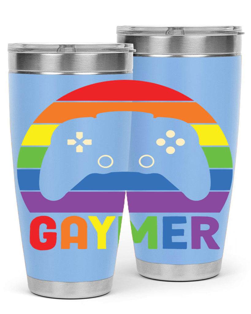 gaymer lgbt gamer rainbow flag lgbt 135#- lgbt- Tumbler